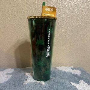 Wicked x Starbucks Emerald City cup